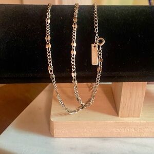 Unique Twist Cut Chain 925 Sterling Silver Necklace